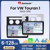 Junsun Autoradio Junsun 4G Wireless CarPlay Android Auto per VW Volkswagen Touran 1 2003-2010, Navigatore GPS, Lettore Multimediale, WiFi, DSP, RDS, Bluetooth, FM, AM, Schermo Touch IPS, Stereo, Unità