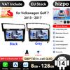 Hizpo Snapdragon 8Core 360 ° Autoradio panoramico CarPlay Android Auto per Volkswagen VW Golf 7 2013-2017 Lettore multimediale GPS
