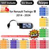 Hizpo Snapdragon Autoradio Carplay Android per Renault Twingo III 2014-2024 Lettore video multimediale Auto Stereo Navigazione GPS DSP