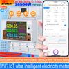 ATORCH AT4PW AC85-265V 100A Tuya WIFI Su Guida Din Smart Switch Telecomando Alimentazione Digitale Energia Volt Amp Kwh Fattore di Frequenza contatore