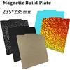 Sirol Pei Texture Copriletto 235x235 Per Ender 3 Elegoo Neptune 4 Pro Pet Peo Pey Piastra di Costruzione Magnetica Sping Acciaio Stampante 3d Letto Riscaldato