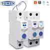 TOMZN Su Guida Din TUYA 1-63A 1P 2P WIFI Smart Switch Contatore di energia Interruttore di tensione Corrente Perdite Protezione della temperatura Taglio L + N