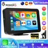 Podofo 4.7 '' Autoradio Carplay Android Auto lettore video multimediale wireless universale FM AUX Bluetooth EQ Sound Car Monitor