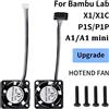 Sirol 2510 Ventola per Bambu Lab X1/P1 A1 Ventola di raffreddamento Hotend con cavo Ventola di raffreddamento rapido per Bambu X1C P1S P1P A1 A1 Mini stampante 3D
