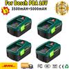 Bonadget Per Bosch 18V 3.5/5.0AH Li-Ion Strumento di Sostituzione Della Batteria PBA PST PSB PSR Bosch Attrezzi Da Giardino Domestici AL1810CV AL1815CV