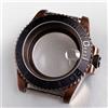 tandorio NH35A Cassa per orologio retrò placcata in bronzo 40mm per NH34 NH36 NH38 ETA2824 PT5000 20BAR Zaffiro 316L Sostituzioni orologio automatico