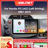 OSSURET 6115 8Core Carplay Android 14 Autoradio per Honda Fit Jazz 2007 2008-2014 lettore multimediale 360 Fotocamera Autoradio GPS BT Schermo