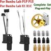 Sirol Assemblaggio completo Hotend Hotend per Bambu Lab X1 X1C P1P P1S con aggiornamento ventola 2.0 con ugello completo Bamboo Lab X1 Carbon