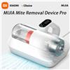 MIJIA NUOVO Aspirapolvere Portatile MIJIA Pro per Rimozione Acari con Spazzola, Sterilizzazione UV e Disinfezione per Letti e Trapunte, 14kPa - CN