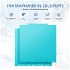 Sirol Per Snapmaker U1 Piastra di costruzione OMG Piastra fredda PLA PETG PETG inferiore PLA Temperatura Risparmia energia Ridurre il carico della macchina Superficie quasi liscia