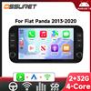 OSSURET 1DIN Android 14 Autoradio per Fiat Panda 2013-2020 Panda Van 2007 Multimediale GPS DSP Autoradio Carplay Lettore schermo intelligente
