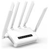 GL iNet GL.iNet GL-X3000 (Spitz AX) Router gateway 5G AX3000, Wi-Fi 6, multi-WAN, e antenne staccabili, Dual-SIM, OpenVPN e WireGuard