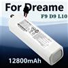 Batteria 100% Originale per Robot Aspirapolvere e Lavapavimenti Dreame D9 F9 L10 L10 Pro, Pacco Batteria agli Ioni di Litio 6500mAh 4INR19/66-2