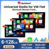 Junsun Autoradio Universale Junsun 7 9 10'' con CarPlay e Android Auto per VW Fiat Renault Nissan Peugeot, GPS, Multimedia, Stereo, Navigatore