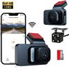 Dash Cam WiFi per Auto 1080P, Registratore Video di Guida, Telecamera Anteriore e Posteriore con Visione Notturna, Accessori per Veicoli
