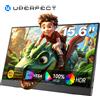 UPERFECT 15.6 "IPS 1920X1080 FHD Cura degli occhi Schermo da viaggio USB C Monitor da gioco Doppio altoparlante Display esterno per laptop MINI PC
