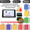 HIZPO Autoradio Hizpo 10.1 Carplay 4G 2 Din Android 14 per Citroen Berlingo 2019, Peugeot Partner Rifter 2020, Opel Combo, Lettore Multimediale Video GPS DSP WIFI Sistemi Intelligenti AI, Stereo con