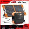 FF FlashFish Stazione di Alimentazione Portatile FF Flashfish A101, Mini Generatore Solare Ricaricabile 230V 120W 97.68Wh, Power Bank