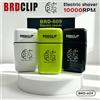 BRDCLIP Rasoio elettrico Ricaricabile Rasoi da barba 10000 giri/min Professionale Rasoio a lamina Senza fili Rasoio da barba per uomo BRD-609
