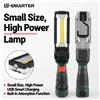 ESMARTER Lampada da Lavoro LED COB Portatile, Luce per Auto e Garage, Ricaricabile USB, Lampada d'Ispezione, Torcia, Luce Lampeggiante di Emergenza per Auto