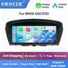MEKEDE 2026 Schermo QLED da 8.8 Pollici per BMW Serie 5 E60 E61 E63 E64 Serie 3 E90 E91 E92, Lettore Multimediale 2 DIN con Carplay e Android Auto