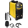 Betuyoo Saldatrice a Elettrodo MMA 250A, Saldatrice Inverter IGBT E-Hand, Mini Saldatrice a Elettrodo, Potenza Regolabile, Portatile