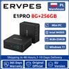 ERVPES Mini PC ERVPES E1PRO 8GB LPDDR4 256GB SSD Intel N4505 Windows 11 Pro Wi-Fi Dual-Band BT5.0 Computer Desktop Mini per Ufficio