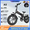 DEEPOWER Bicicletta Elettrica Pieghevole DEEPOWER 1500W 48V 15.6Ah 20 Pollici Adatta per Pendolarismo Urbano e Uso Unisex