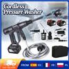 Warmom Idropulitrice Elettrica Senza Fili 3500W, Motore Brushless BL, Alta Potenza, Pressione Massima 200 Bar, Ugello 6-in-1, per Pulizie Esterne