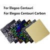 Sirol Piastra di stampa in fibra di carbonio PEI liscia per Elegoo Centauri, ricambio per stampante 3D Elegoo