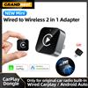 grandnavi Nuovo Adattatore Wireless 2IN1 CarPlay Android Auto 5Ghz WiFi Type-C/USB per VW Toyota Nissan Honda Ford Benz KIA Audi 2026