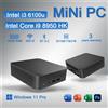 NONE Mini PC 2026 con Windows 11 Pro NUOVO, Intel I9-8950HK/Intel I3-6100U, 16GB RAM, SSD da 1/2TB, WiFi6, BT5.2, Computer Desktop