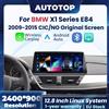 AUTOTOP Autoradio Multimediale Wireless CarPlay Android Auto da 12,8 Pollici 2400*900P per BMW X1 E84 2009-2015 CIC Senza Schermo BT GPS Stereo