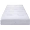 NONE Materasso 120x200 cm con molle insacchettate, livello di rigidità H3, certificato Oeko-Tex, ergonomico a 7 zone, altezza 20 cm