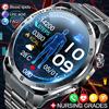 GUHUAVMI Nuovo Smartwatch ECG AI per la Salute 2026 per Uomo, Display AMOLED da 1,53'', Monitoraggio Pressione Sanguigna/Frequenza Cardiaca, Chiamate BT, Impermeabile IP68, Compatibile con Android e iOS