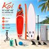 funwater Tavola Gonfiabile Funwater SUPFR01D, Stand Up Paddle Board 11 Piedi 335*83*15cm, Capacità Massima di Carico 165KG, Adatta per Principianti