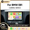 Ainavi Autoradio AINAVI per BMW Serie 1 E81 E82 E87 E88 AT MT, Lettore Multimediale Android Auto Wireless Carplay Bluetooth DSP 2 Din, Schermo Carplay per Auto 9 Pollici