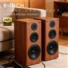 NONE Casse acustiche passive ad alta potenza da 8 pollici, sistema audio domestico a 3 vie da pavimento, sensibilità 90dB, altoparlanti Hi-Fi in legno, una coppia