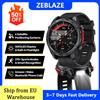 Zeblaze Stratos 4 Smartwatch GPS, Display AMOLED da 1,43'', Bussola, Altimetro Barometrico, Torcia, Chiamate Vocali, Impermeabile 5 ATM, Orologio Intelligente Robusto per Esterni