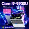 NONE Notebook Portatile Intel Core i9-9900 Windows 11 Pro, Schermo HD da 15,6 Pollici, 16GB RAM, 1TB/2TB SSD, PC Portatile