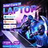 NONE Laptop Ultra Sottile 15.6 Pollici con Intel Core I9-10980HK, Windows 11, 16GB RAM, 1TB/2TB SSD, WiFi, Bluetooth, per Ufficio Mobile e Gaming