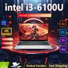 FUCHU Intel Core i3 6100U Laptop Windows 11 pro 16GB RAM 1TB 2TB M.2 SSD 14.1 pollici Computer ultra sottile Gaming PC Ufficio Studio Business