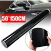 NONE Pellicola Adesiva in Vinile Nero Lucido per Carrozzeria Auto, Adesivo per Moto e Bici, Fogli di Copertura Cambia Colore 150x50cm