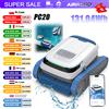 AiRROBO PC20 Robot Pulitore Piscina Senza Fili, Controllo Tramite App, 2 Ore di Autonomia, Aspirazione 5000 GPH, Scalata Pareti, Auto-Parcheggio, IP68, per Piscine Piane/Interrate fino a 170 ㎡