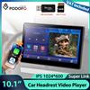 podofo Schermo Poggiatesta Podofo 9''/10.1'' 64G, Lettore Video per Auto con Carplay, Android Auto, Bluetooth, Controllo Vocale, Schermo Intelligente