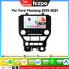 HIZPO Schermo Intelligente Android da 9 Pollici per Ford Mustang 2015 - 2021, Autoradio Multimediale, Lettore Stereo, Carplay, Unità di Controllo 2din