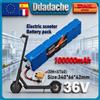 Ddadache Batteria 10S3P 36V 100000mAh per Monopattino Elettrico M365, Batteria al Litio 18650 per Scooter, Spedizione in Francia
