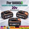 Ddadache Batteria ricaricabile ad alta potenza da 20V 8.0Ah per Worx, compatibile con i modelli WA3551, WA3553, WX176, WX550, WX386, WXINO 3, WXGAIN, WX800, WU268