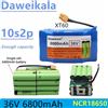 DAWEIKALA Batteria Ricaricabile al Litio di Alta Qualità 36V 6800 mAh 6.8Ah per Hoverboard Elettrico Autonomo e Monociclo