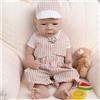 IVITA WB1564 46cm 2.99kg Bambola Reborn Realistica in Silicone 100% per Bambino, Non Dipinta e Dipinta, Giocattoli Morbidi Fai-da-te